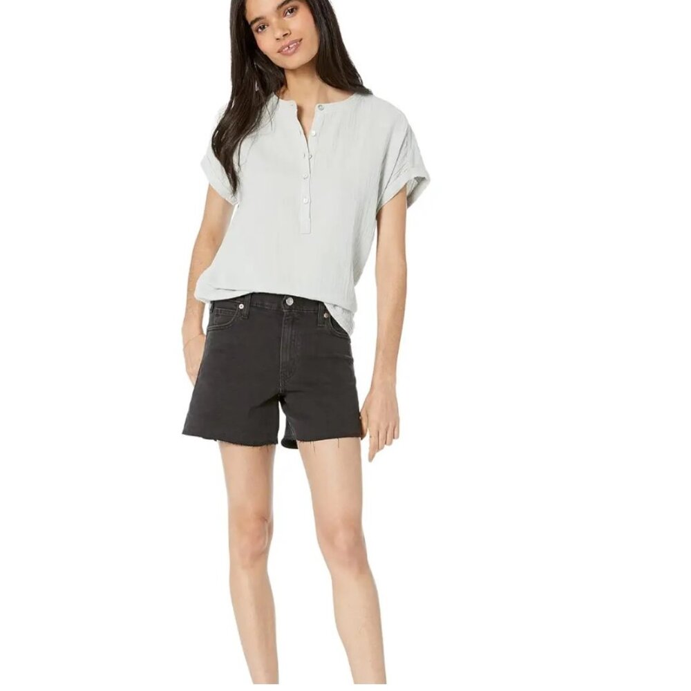 Womens Signature by Levi Strauss Heritage High-Rise 5" Jean Shorts Size 6 8 NWT